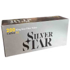 Цигаркові гільзи з вугільним фільтром Silver Star King Size Tubes Carbon XL 200 шт