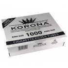 Гільзи для сигарет Korona ▪ 1000 шт ▪ Жовтий фільтр ▪ Ø 8 мм