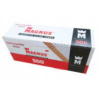 Сигаретні гільзи Magnus Extra Long 500 шт ▪ Фільтр 24 мм