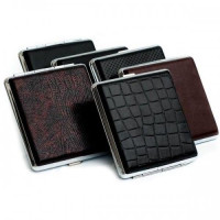 Портсигар плоский на 20 сигарет 