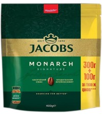 Кофе растворимый Jacobs Monarch 400 г растворимый