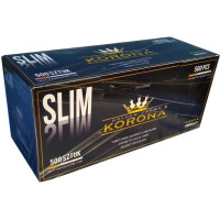 Гільзи KORONA SLIM ▪ 500 шт ▪ Ø 7 мм ▪ Тонкий формат