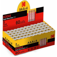 Батарейки Kodak AAA R03 ▪ Super Heavy Duty ▪ 60 шт (15×4)