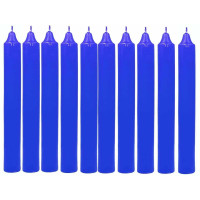 Свечи парафиновые хозяйственные 10 шт ▪ 20×200 мм ▪ До 7 часов горения