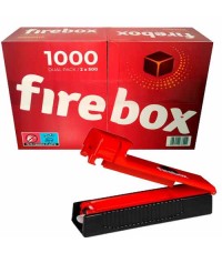 Набор для набивки сигарет Firebox — сигаретные гильзы, фирменная машинка для набивки 