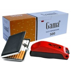 Набір для набивки сигарет Gurman ▪ машинка Dedo + гільзи + портсигар