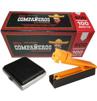 Набір Новачек ▪ машинка + гільзи Companeros + портсигар