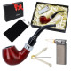 Подарочный набор ▪ трубка для курения + зажигалка и аксессуары