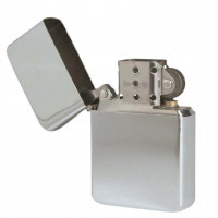 Металлическая бензиновая зажигалка ▪ классика в подарочной форме